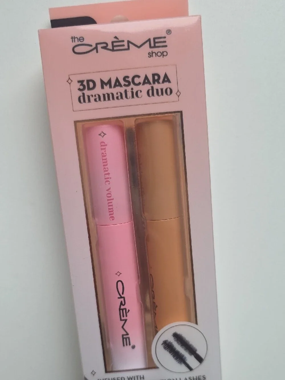 The Crème Shop 3D Mascara Dramatic Duo — Pink & Gold